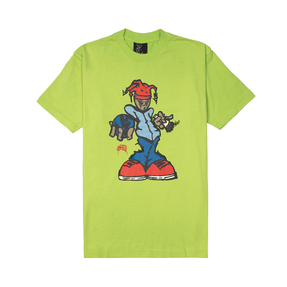 Tee Sufgang Joker $ Lime Green