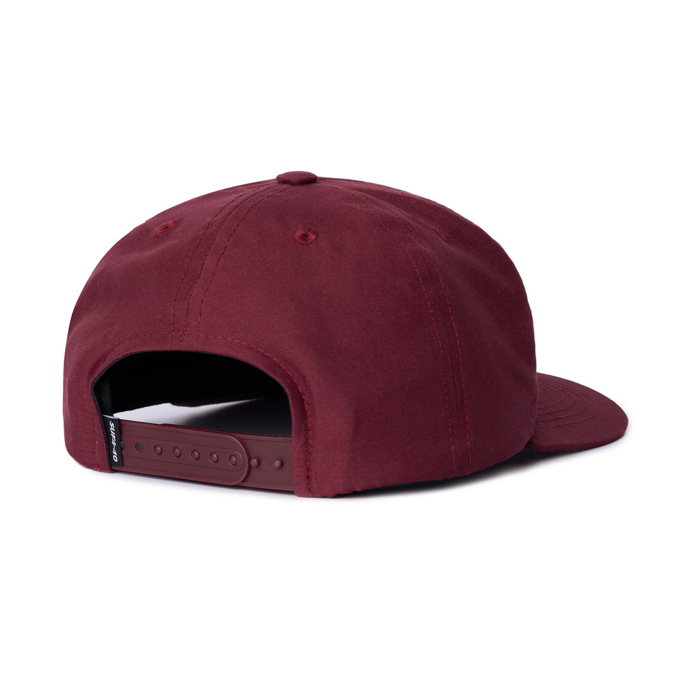 SIX PANEL 4SUF BURGUNDY/NAVY