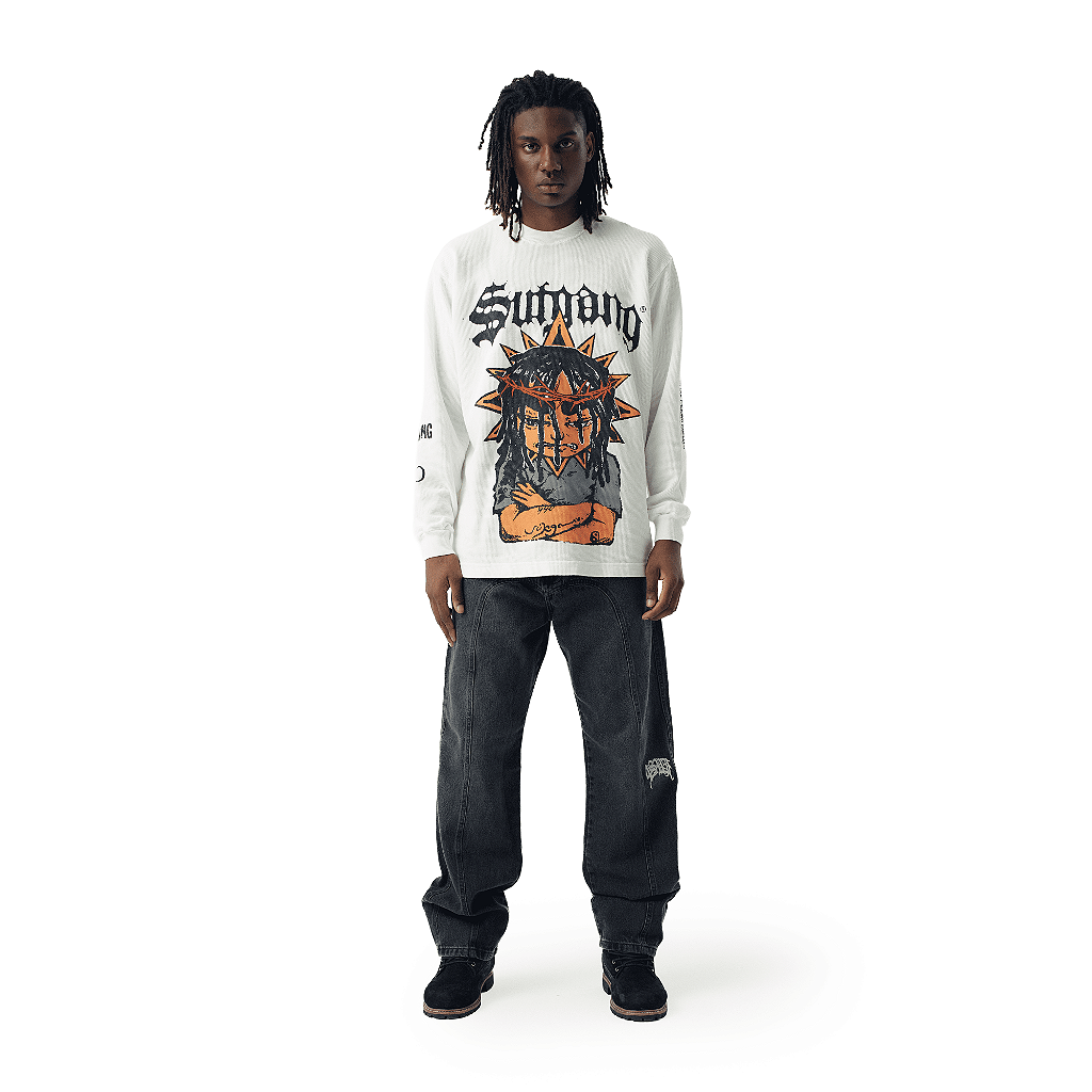 TEE LONG SLEEVE SOSA OFF WHITE