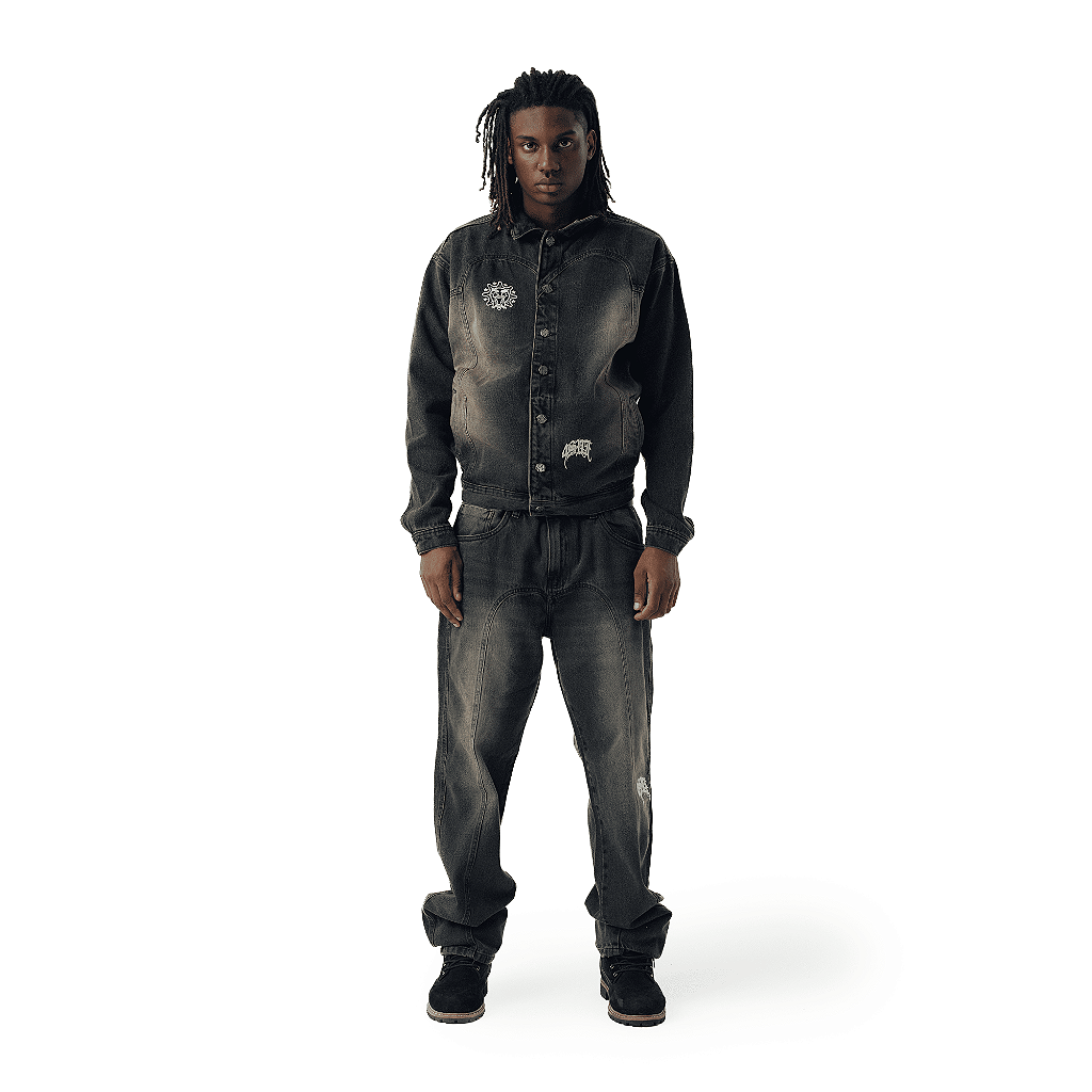 PANTS SUFGLO JEANS DENIM BROWN